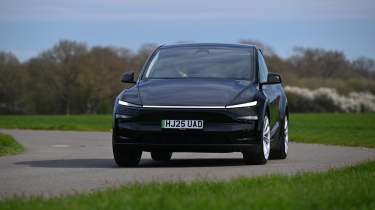 Tesla Model Y - front cornering